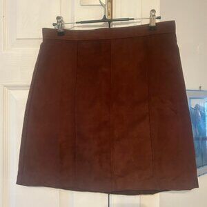 Vegan Suede Banana Republic Skirt